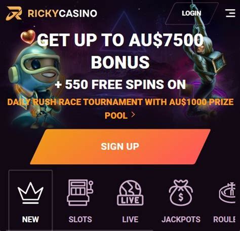 ricky casino login